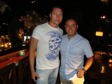 With Tiesto !