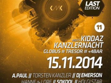A.PAUL @ TRESOR . Berlin – 15.11.2014 – Kanzlernacht (Live