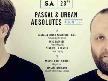 Paskal & Urban Absolutes Live @ Distillery Leipzig 25.01.2014