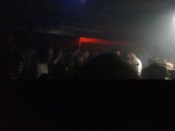 A rubbish photo from inside Tresor