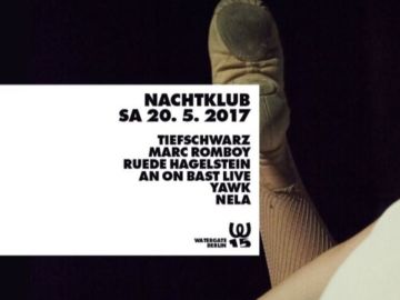 Allnighter DJ-Set im Watergate, Berlin, 20. Mai 2017