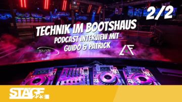 Bootshaus Köln – die Veranstaltungstechnik (2/2) | stage Talk Podcast