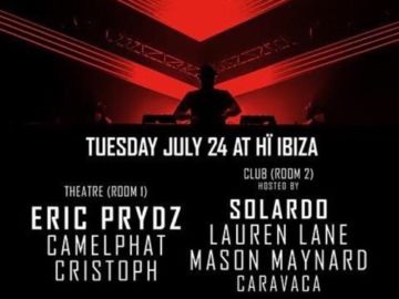 Eric Prydz @ Hï Ibiza 24.07.2018