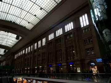 Leipzig Hbf, Station Hall