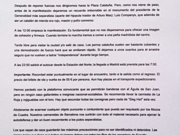 Manual contra Catalans. Hispanitat. Ultras Sur. 12-10-2012 -JPG