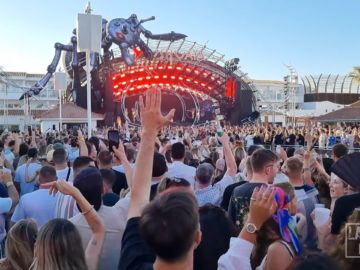 Nightlife Ibiza⁴ᴷ60fps – Saturday 07 May 2022 Ibiza Ushuaia Opening
