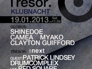 Patrick Lindsey im Tresor/Berlin 19.01.2013 (TechnoSet)