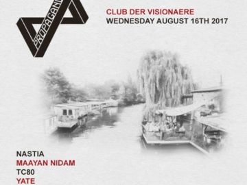 TC80, warm up @ Club Der Visionäre 16.08.2017