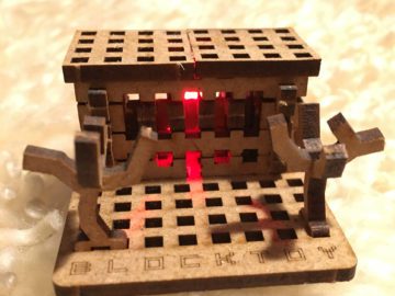 Lasercut Berghain by Blocktoy