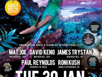 Paul Reynolds Jungle Experience Thailand 30th Jan 2018