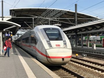 Intercity Express, Erfurt Hauptbahnhof, Thuringia
