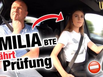 Praktische Führerscheinprüfung mit Emilia BTE 🤯 | Fischer Academy