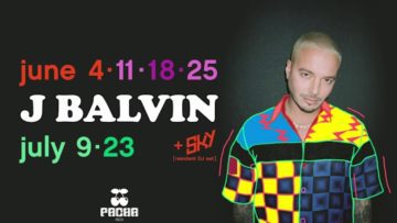 J Balvin + Dj Sky at Pacha Ibiza 2019