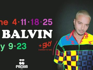 J Balvin + Dj Sky at Pacha Ibiza 2019
