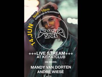 Kitkat Club Live 14-06-20 Nachspiel Livestream Mandy van Dorten