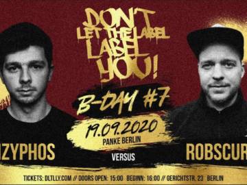 Robscure vs Sizyphos // DLTLLY RapBattle (B.Day#7 // Berlin) //