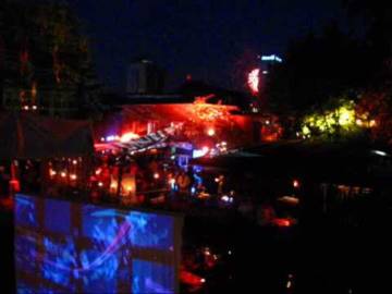 minimal techno @ club der visionaere and fireworks in berlin