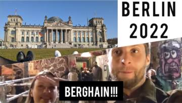 Berlin Reisen 2022 Berghain, Besuch, Essen, Bar | vlog