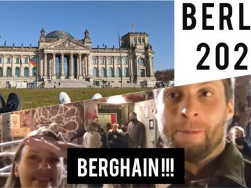 Berlin Reisen 2022 Berghain, Besuch, Essen, Bar | vlog