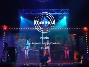 DJane Núria (fhainest) for Symbiotikka @ KitKatClub [Livestream 18.11.2020]