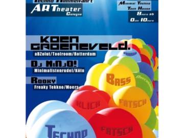 Koen Groeneveld DJ Set @ Tag X Arttheater Köln Deutschland