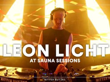 Leon Licht at Sauna Sessions by Ritter Butzke