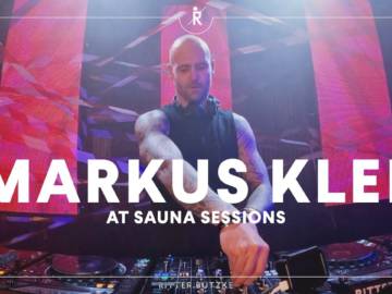 Markus Klee at Sauna Sessions by Ritter Butzke