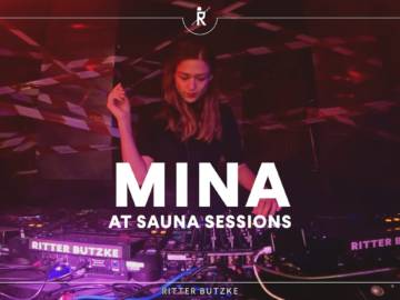 Mina at Sauna Sessions by Ritter Butzke