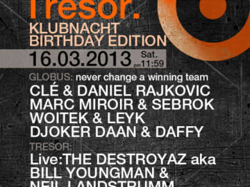 Youngman & Landstrumm aka „The Destroyaz“ Live @ Tresor, Berlin