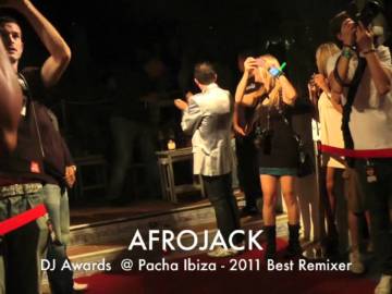 Afrojack & Paris Hilton @ DJ Awards 2011 (Pacha Ibiza)