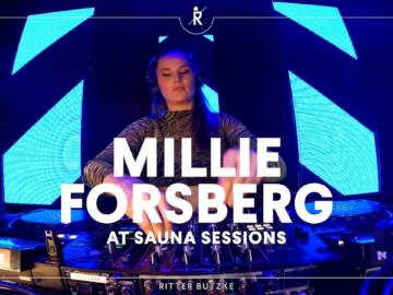 Millie Forsberg at Sauna Sessions by Ritter Butzke