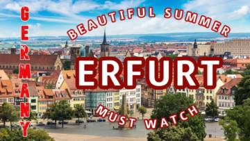Most Beautiful City of Germany: Erfurt