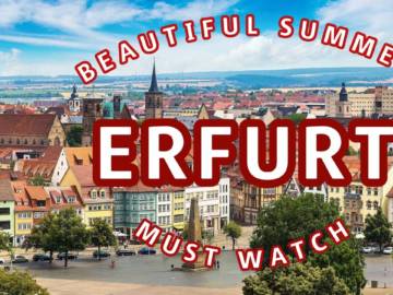 Most Beautiful City of Germany: Erfurt