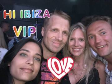 HI Ibiza VIP DAVID GUETTA AND ROBIN SCHULZ
