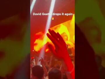 David Guetta drops it at Hi Ibiza 🔥 #ibiza #electronicmusic
