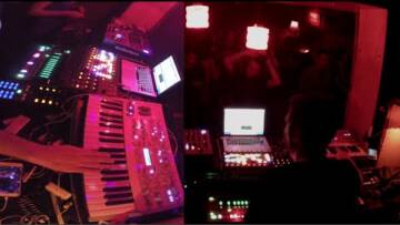 Techno-TV 19 Ran Salman Live Act at Ritter Butzke Berlin 03-13-2015