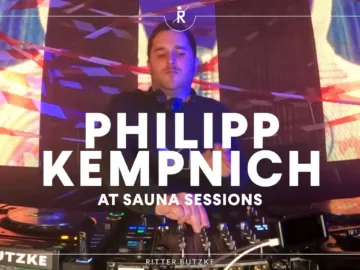 Philipp Kempnich at Sauna Sessions by Ritter Butzke
