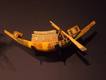 Egyptian funeral boat