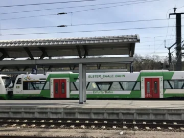 Erfurter Bahn, Erfurt Hauptbahnhof, Thuringia