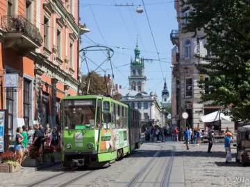 150817 | LKP Lvivelektrotrans 1142 | Tram 2 | Lviv.