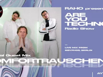 AYT035 – ARE YOU TECHNO? Radio Show – KOMFORTRAUSCHEN Live