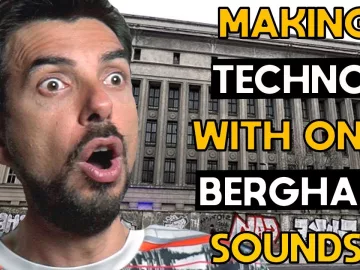 Making a Techno beat using only Berghain sounds feat. Radical