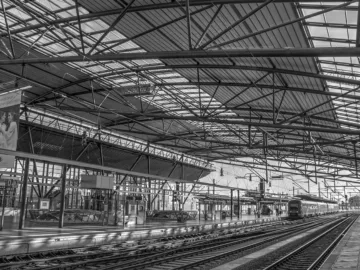 Robert Emmerich – 18 Central train station in Erfurt –