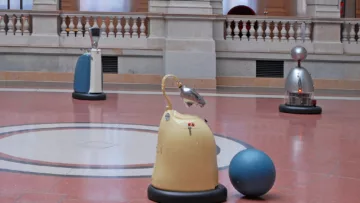 Les robots du musée de la Communication (Berlin)