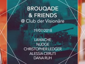 NUDGE Live @ Brouqade & Friends – Club Der Visionaere