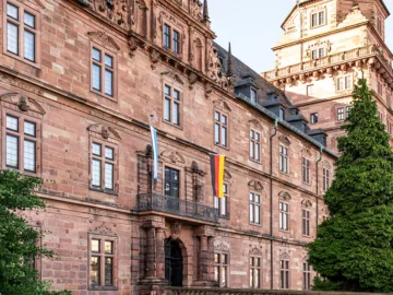 Schloss Johannisburg, Aschaffenburg, Lower Franconia, Franconia, Bavaria, Germany