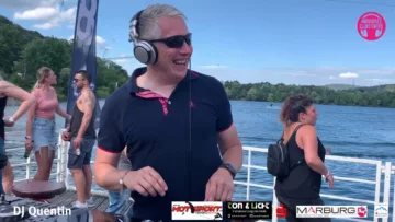 Techno-TV 17 DJ Quentin live – Marburger Clubs United Beachball-Session aus dem