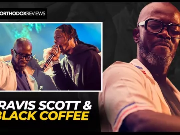 Travis Scott Graces Black Coffee’s Set At Hï Ibiza Club