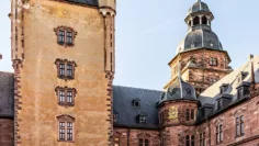 Schloss Johannisburg, Aschaffenburg, Lower Franconia, Franconia, Bavaria, Germany
