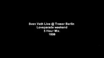 1999 Sven Vath @ Tresor.